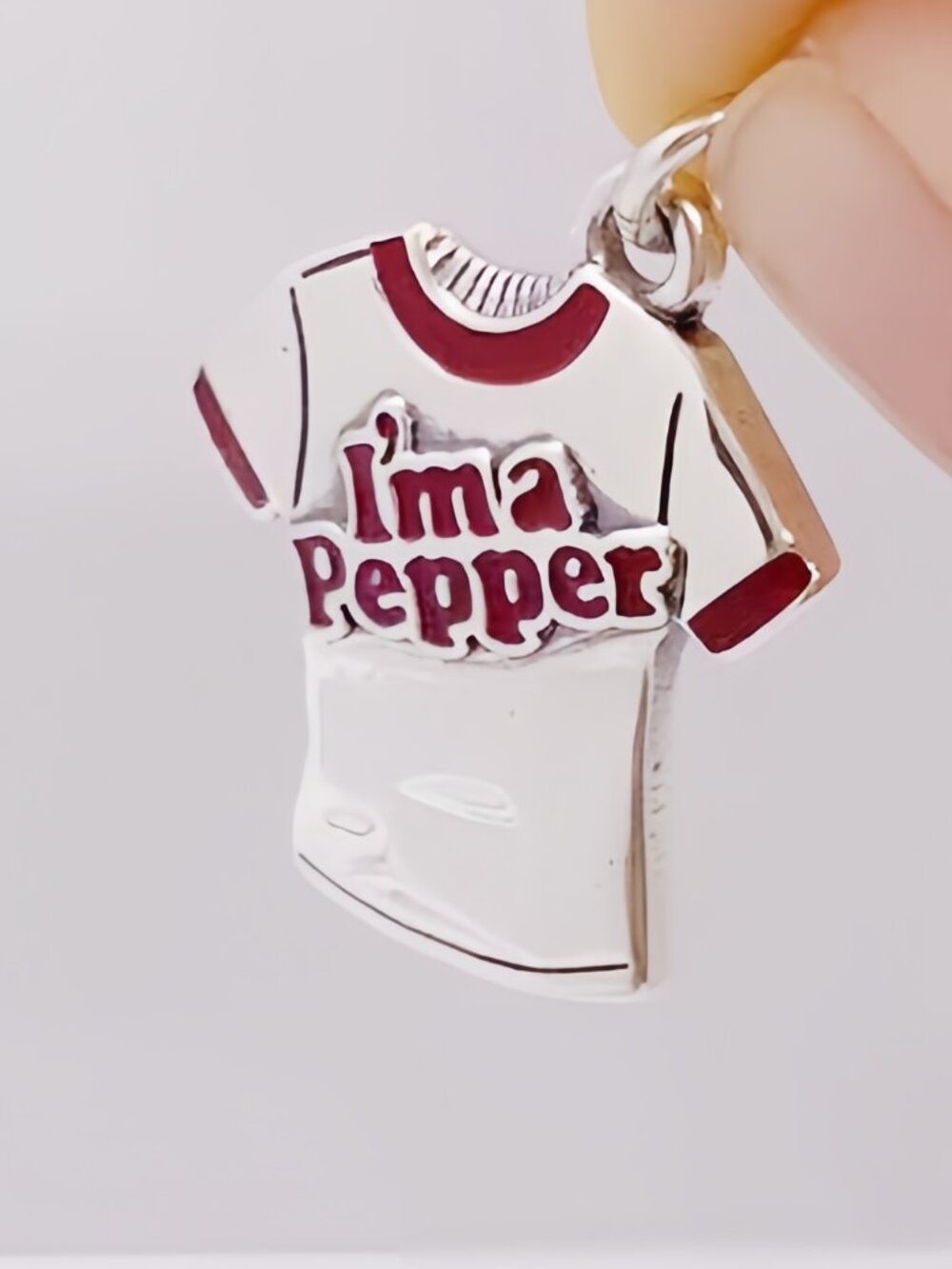 James Avery Enamel I'm a Pepper Charm